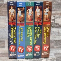 Disne Horner Country Line Dancing VHS Lot of 5 Brand New Sealed - £19.41 GBP