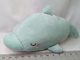 Miniso Life Green Dolphin Porpoise Plush 16 Inch Stuffed Animal Toy - $19.95