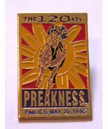 Preakness 120th Running Pin Button 1995 Pimlico Race Track Baltimore Mar... - $184.88 MXN