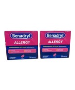 Benadryl Ultratabs Antihistamine Allergy Relief 24 Tablets Exp 08/2024 P... - $15.34
