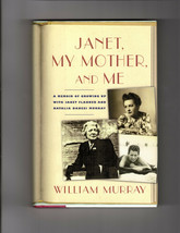 William Murray Janet My Mother &amp; Me First Ed. Signed Hardcover Dj Janet Flanner - £21.52 GBP