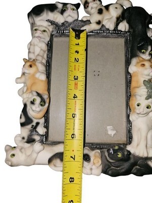 Beautifully 3D sculpted Kitty pile Frame-ology 4x6 Item image 6