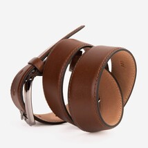The Torino Brown Calfskin Belt image 7