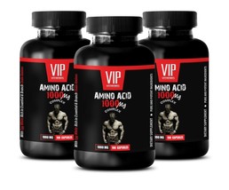 bodybuilding supplement - AMINO ACID 1000mg - arginine, valine, leucine 3 Bottle - £33.05 GBP