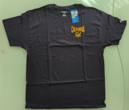 Champion Mens Cal University Golden Bears Two Sided Short Sleeve Shirt Sz XL NWT - $17.82