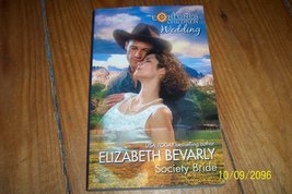 Society Bride [Mass Market Paperback] Elizabeth Bevarly - £2.34 GBP