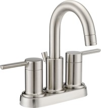 Proflo PFWSCM2M116 Centerset Bath Faucet w/Pop-Up Drain Assembly -Brushed Nickel - £43.42 GBP