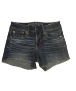 American Eagle Outfitters Woman&#39;s Size 2 Shortie Shorts denim Super stretch - $15.46 CAD