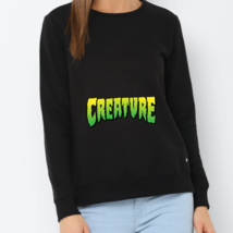 Creature Women&#39;s Black Sweatshirt - £24.34 GBP