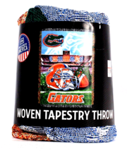 The Northwest Group Gators Woven Tapestry Throw 48&quot; X 60&quot; Polyester - £26.37 GBP