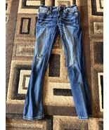 MISS ME JEANS SIZE 29 INSEAM 32" MID-RISE BOOT CUT - $39.59