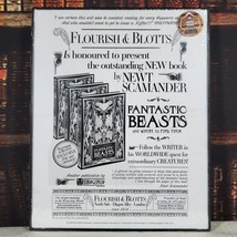 Harry Potter Flourish &amp; Blotts Thin Framed Print - a Geek Gear Exclusive Poster - £11.93 GBP
