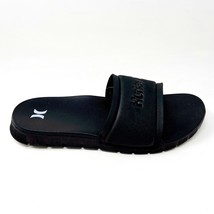 Hurley Fusion Slide Black Womens Size 11 Sandals Slide AJ0058 010 - $24.95