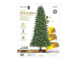 7.5-Ft GE Christmas Tree Pre-Lit Led Aspen Fir Multi or Warm White Save ... - $232.47