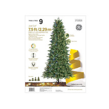 7.5-Ft GE Christmas Tree Pre-Lit Led Aspen Fir Multi or Warm White Save $100 - £185.82 GBP