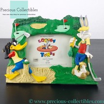Extremely Rare! Vintage Daffy Duck and Bugs Bunny picture frame. Looney ... - $135.00