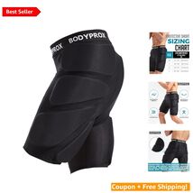 Shock-Absorbing Padded Shorts with Breathable Fabric for Skating &amp; Snowb... - $71.23