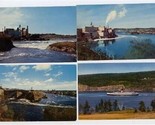 4 Reversing Falls &amp; New Brunswick Postcards Canada - £9.34 GBP