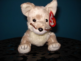 Ty Beanie Babies Slick Grey Fox w/tags Born 2003 Great Condition - £9.43 GBP