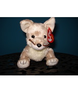 Ty Beanie Babies Slick Grey Fox w/tags Born 2003 Great Condition - $228.47 MXN