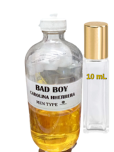 BAD BOY CAROLINA HERRERA-TYPE FRESH SCENT BODY OIL FOR MEN 1 OZ X 3  PACK - £17.96 GBP+