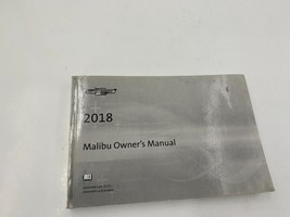 2018 Chevy Malibu Owners Manual Handbook OEM I03B34045 - £32.44 GBP
