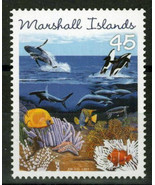 ZAYIX Marshall Islands 1017 MNH Marine Life Whales Fish Coral 100323S181M - $1.50