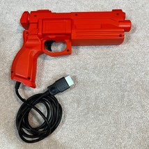 Sega Saturn OEM Stunner Light Gun MK-80113 Orange USA Release Tested Working - £39.94 GBP