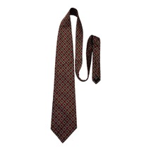 Vintage Kenneth Cole Collection Men’s Silk Tie – Red Yellow Geometric Pa... - $431.96 MXN