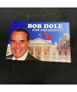 1996 Bob Dole Presidential Campaign Button KG Political President Square - $145.10 MXN