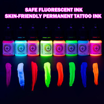 5ml fluorescent pigment 8 color pigment tattoo ink new creative tattoo t... - $3.50+