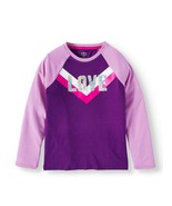 Athletic Works ~ Girl&#39;s Size Large 10/12 Top ~ Purple w/Silver Sequins &quot;... - $27.88 CAD