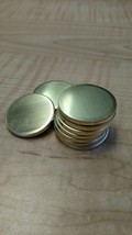 1 Pc of  20 Gauge 1/2&quot; Brass Discs (Lot of 15) - £13.21 GBP