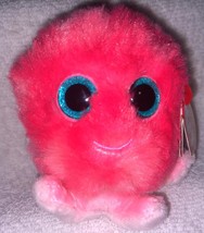 Ty Puffies Mini Plush CORAL OCTOPUS NWT - £7.74 GBP