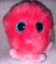 Ty Puffies Mini Plush Coral Octopus Nwt - £7.77 GBP