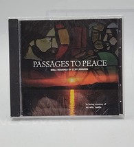 &quot;Passages To Peace&quot; Bible Readings by Cliff Johnson CD New Factory Sealed - $13.52