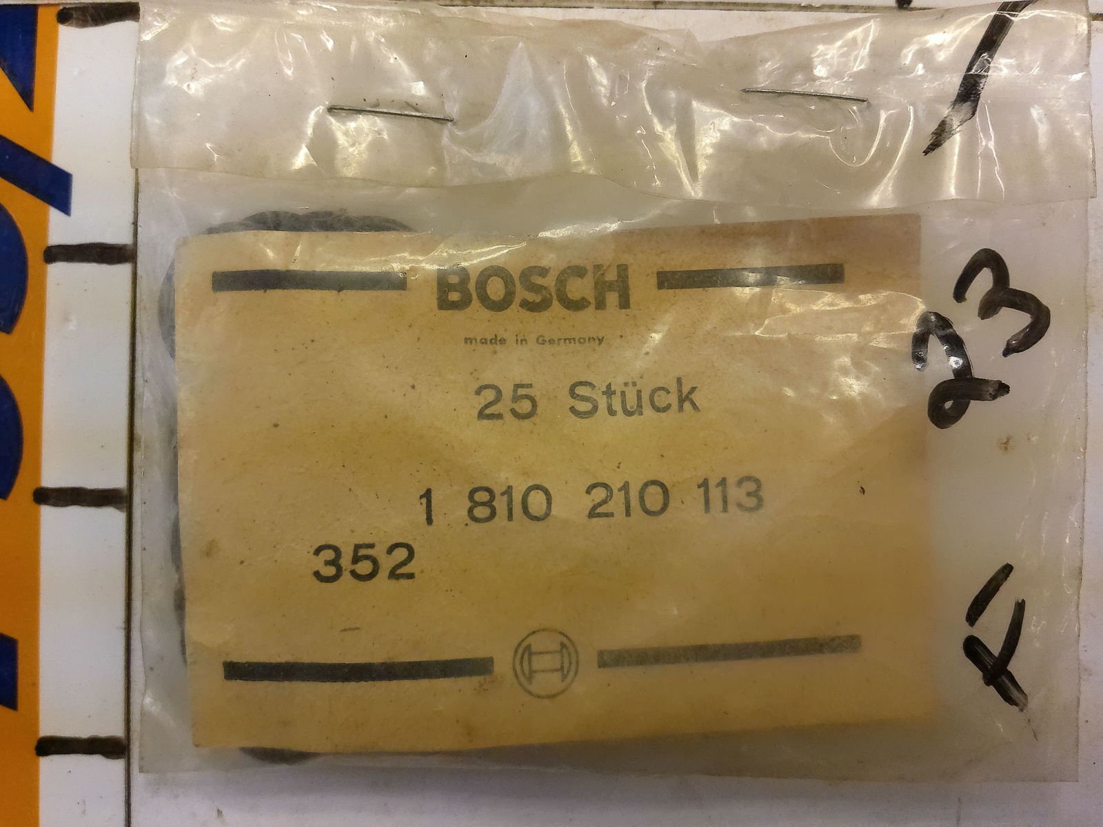 BOSCH O-RING 12X2 1810210113 - $3.00