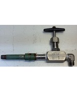 1/4&quot; Dragon Needle Valve T-Handle 6000# 316 SS with Fittings | 10M053 | - €30,24 EUR