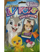 Easter Candy Selfie Lip Pops Lollipops 1ea 4 Pk Of Pops-BRAND NEW-SHIPS ... - $182.71 MXN