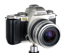 STuDENTS: Pentax ZX-5 35mm SLR Camera w SMC Pentax-FA 35-80mm f/4-5.6 Zo... - £95.70 GBP