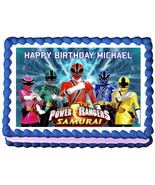  POWER RANGERS image Edible cake topper decoration - $6.95+