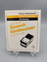 TI Texas Instruments Solid State Speech Synthesizer Model PHP1500 Manual... - £9.43 GBP