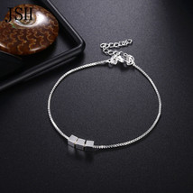 New 925 Silver fashion women chain Party wedding bracelet Anklet Jewelry... - $6.90