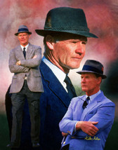 Tom Landry Dallas Cowboys HOF HOF Head Coach Art 1  8x10 - 48x36 - $24.99+