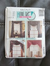 Sewing Pattern Window Treatments Home Dec In A Sec Partially Cut McCall&#39;s 4621 - £6.72 GBP