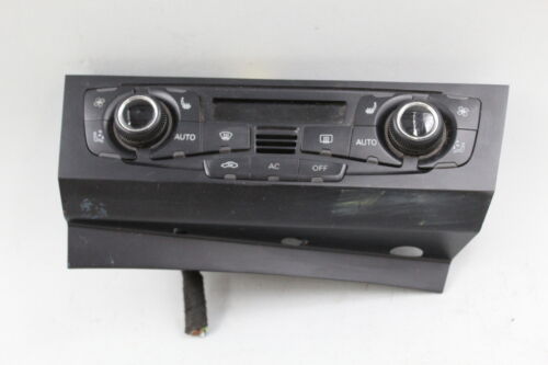 09 10 11 12 13 AUDI A4 CLIMATE CONTROL PANEL 8T1820043AQ OEM - $31.49
