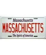 Massachusetts State License Plate Novelty Fridge Magnet - $8.99