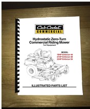 Cub Cadet Hydrostatic ZeroTurn Riding Mower Part Manual Model#.Enforcer ... - $14.84
