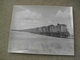 Vintage B&amp;W Train Photograph 11x14 Chicago North Western Locomotive 1667 - £14.79 GBP