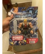 HE-MAN Power Attack Figure NETFLIX He-Man and the Masters of the Universe - £10.95 GBP